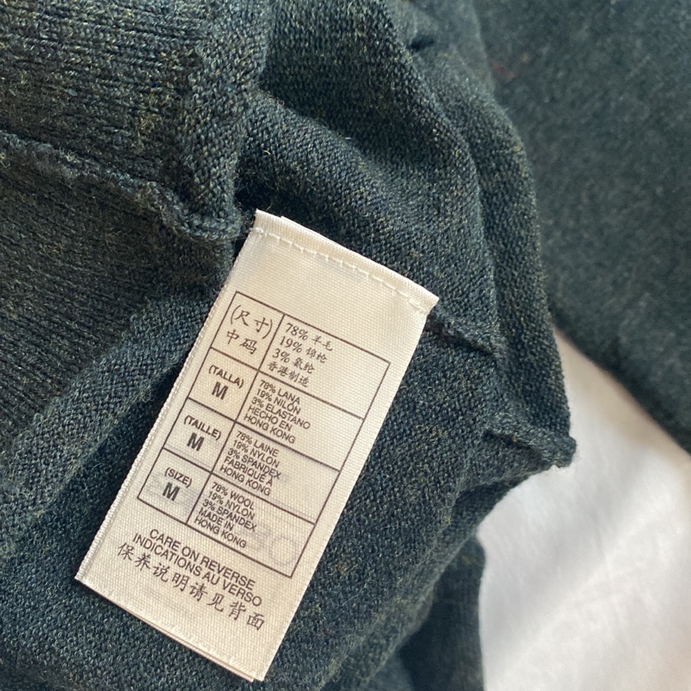 Max Studio Lightweight Wool Blend Turtleneck Deep… - image 7